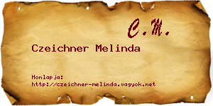 Czeichner Melinda névjegykártya